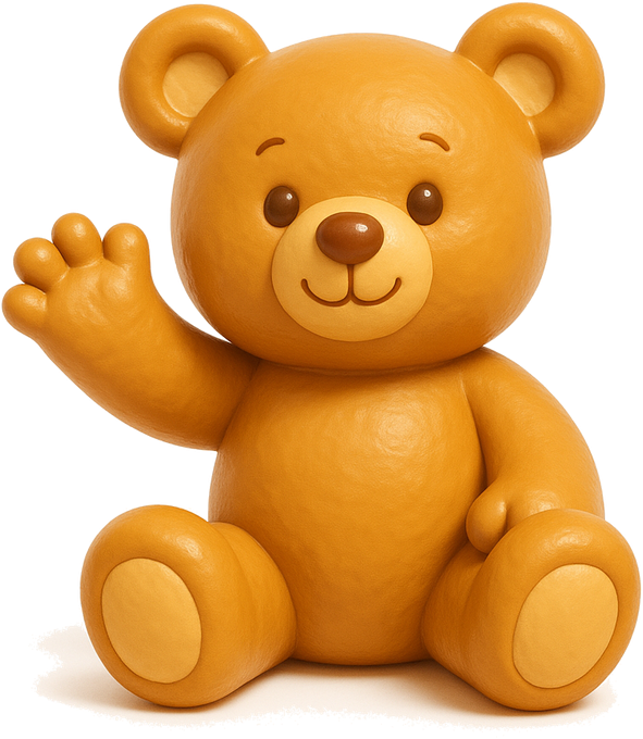 Friendly daycare mascot